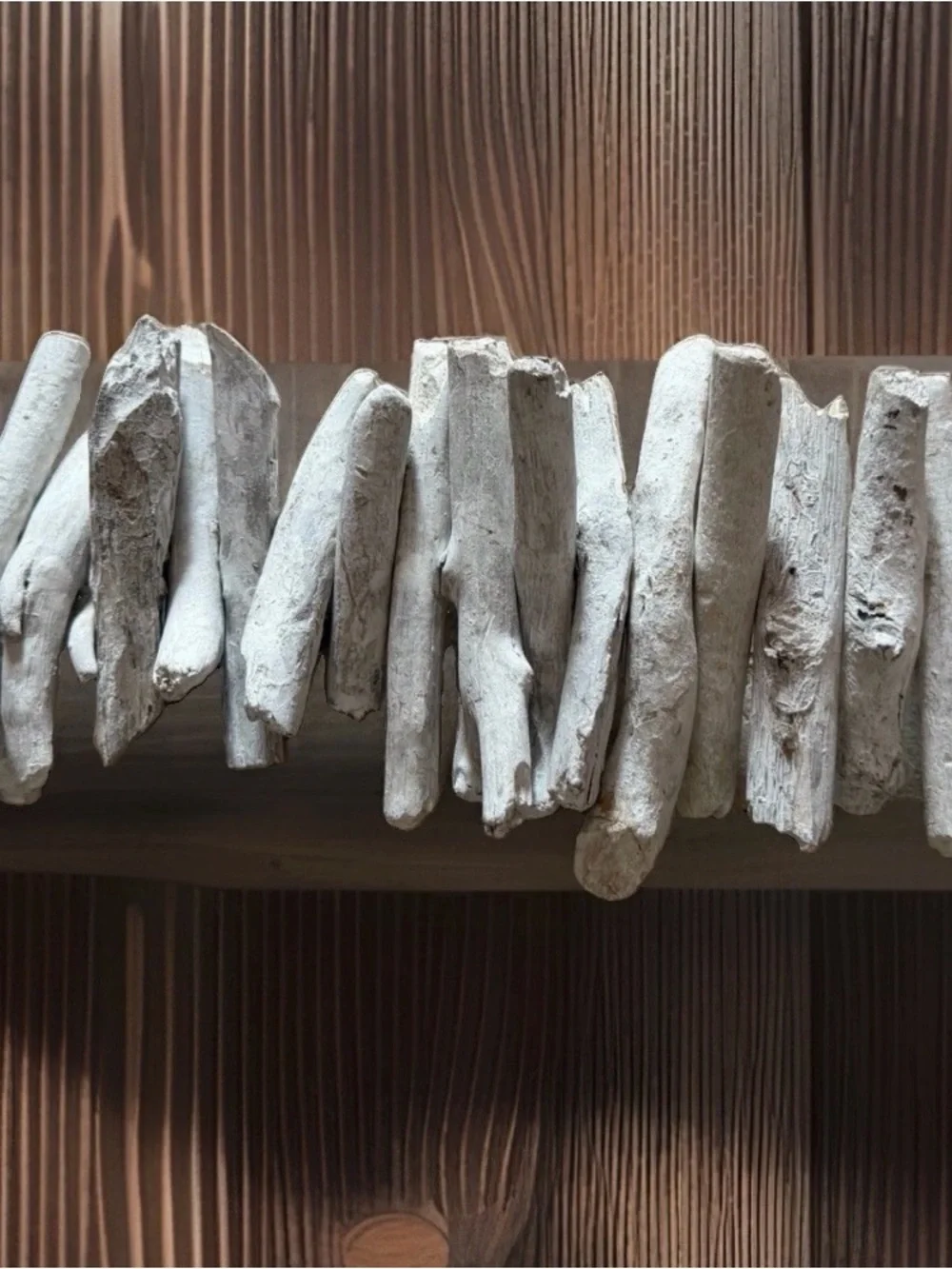 Out Of Stock Pottery Barn White Washed Driftwood Garland 72